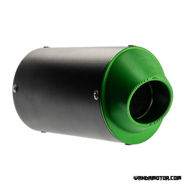 Ajotech Oval muffler green