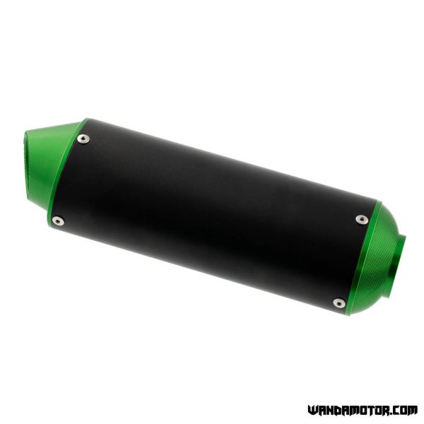 Ajotech Oval muffler green-2