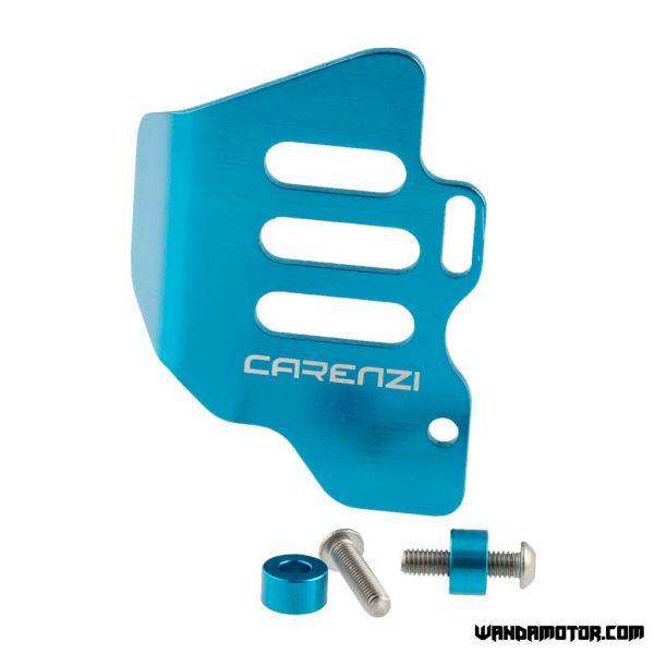 Rear brake master cylinder cover Carenzi blue