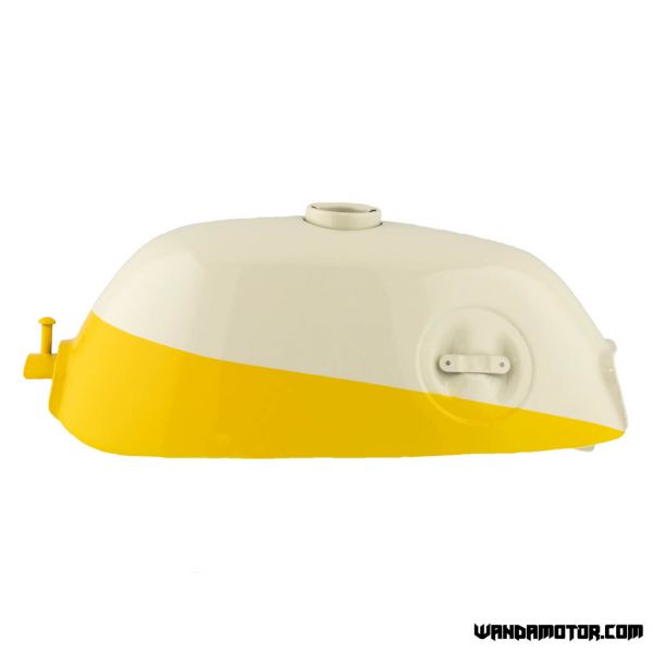 Fuel tank Honda Z50A white/yellow