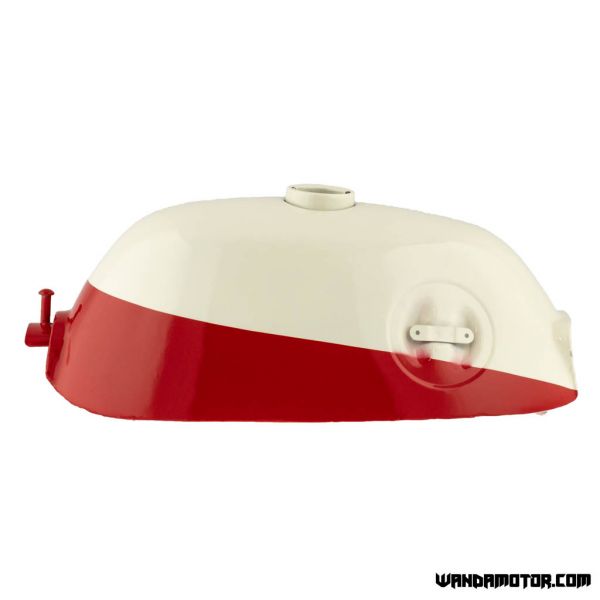 Fuel tank Honda Z50A white/red