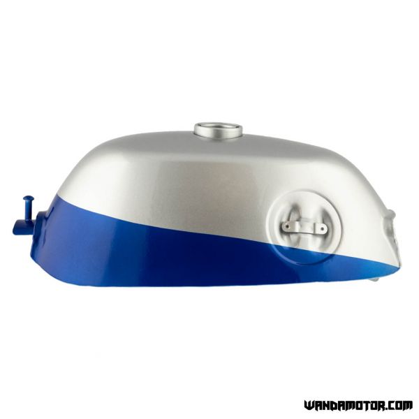 Fuel tank Honda Z50A silver/blue