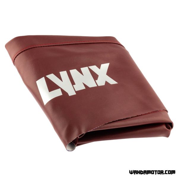 Seat cover black Lynx 3500 GLS dark red