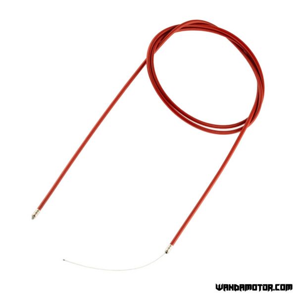 Throttle cable universal red 200cm