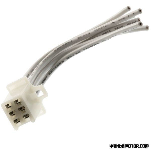 6-pin connector with wire-1