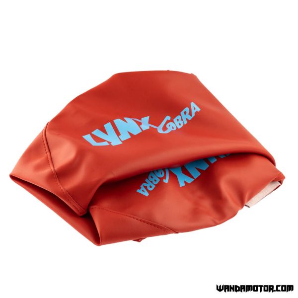 Seat cover red Lynx Cobra-1