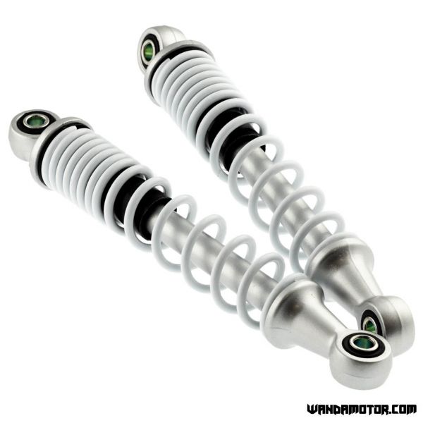 Rear shock absorbers Honda Z50J Monkey white