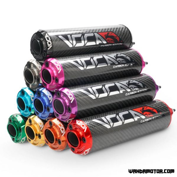 Muffler Voca Bestia carbon-red-2