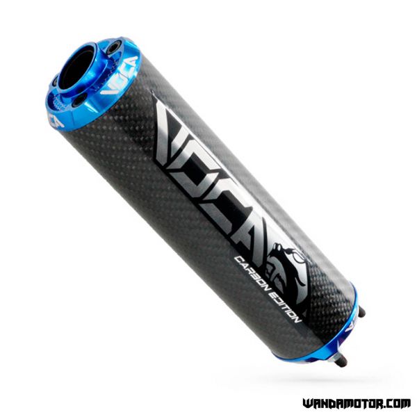 Muffler Voca Bestia carbon-blue