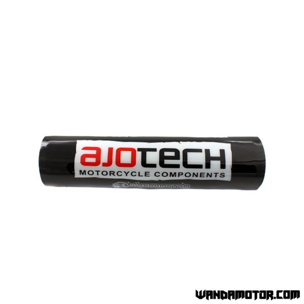 Handlebar Ajotech MX/enduro silver + pad-4