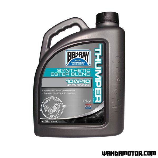 4-stroke oil Belray Thumper Racing 10W-40 4L