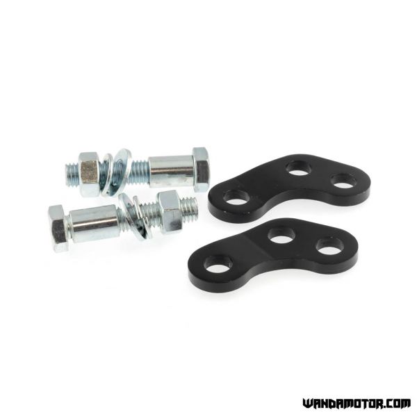 Riser/lowering kit Derbi black-1