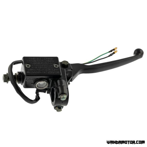 Front brake master cylinder + lever with stop light switch