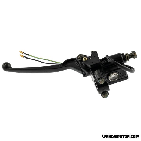 Front brake master cylinder + lever with stop light switch-2