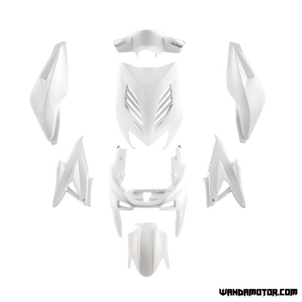 Katesarja Yamaha Aerox valkoinen