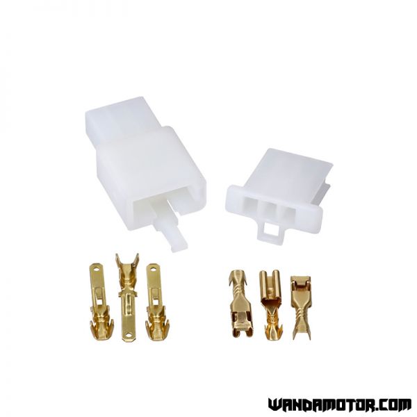 Electric connector kit 3-pin 2.8 mm-1
