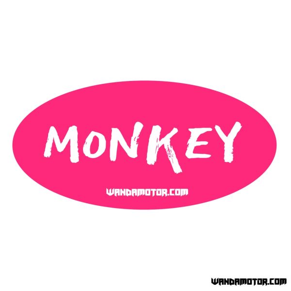 Side cover sticker Monkey #09