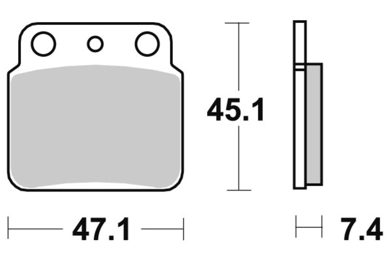 SBS 649 SI brake pads